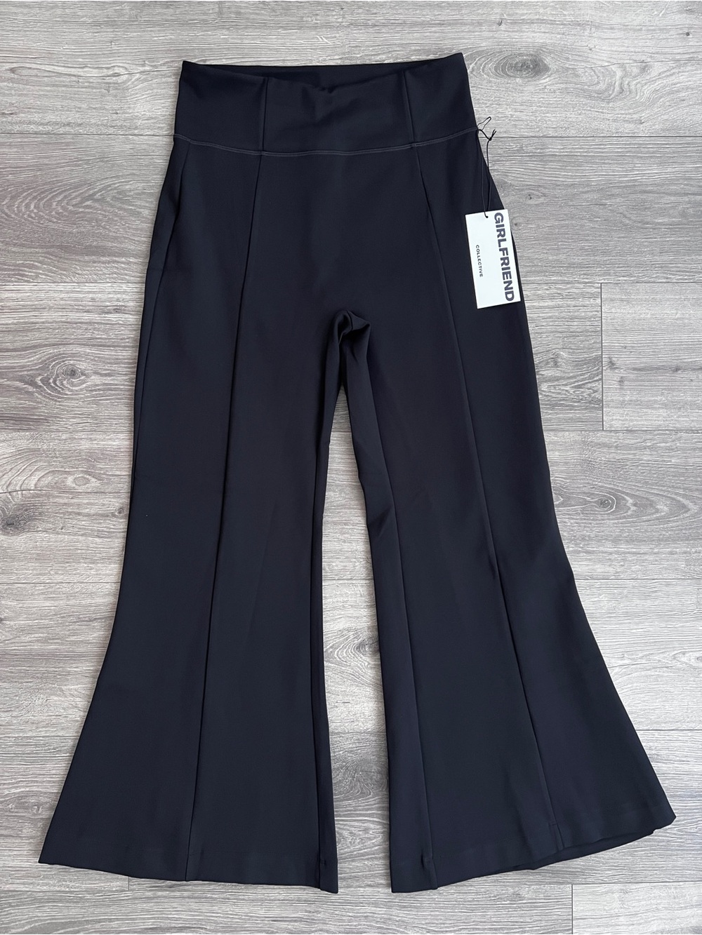 GIRLFRIEND COLLECTIVE Luxe Flare Leggings XL Black 29" High Rise Pants Workout - Picture 1 of 6